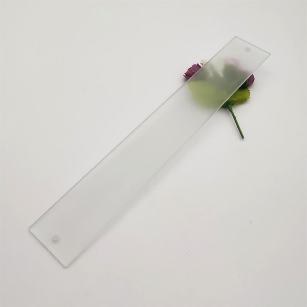 Ultra clear frosted glass