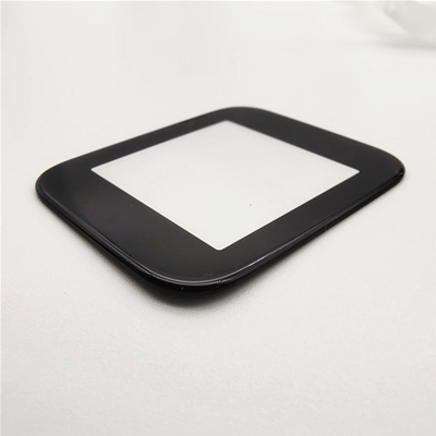 2.5D polished curved edge switch glass