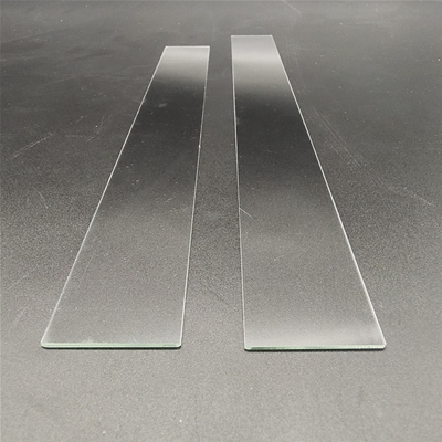 Safety Edge Linear 1mm 2mm 3mm 4mm Tempered Ultra Clear Glass Led Light Cover