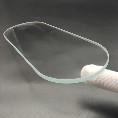 Custom Oval Shape 1mm 2mm 3mm 4mm 5mm 6mm Tempered Ultra Clear Glass